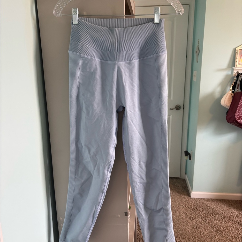 Aerie Offline Women's High-Waisted Light Blue Leggings